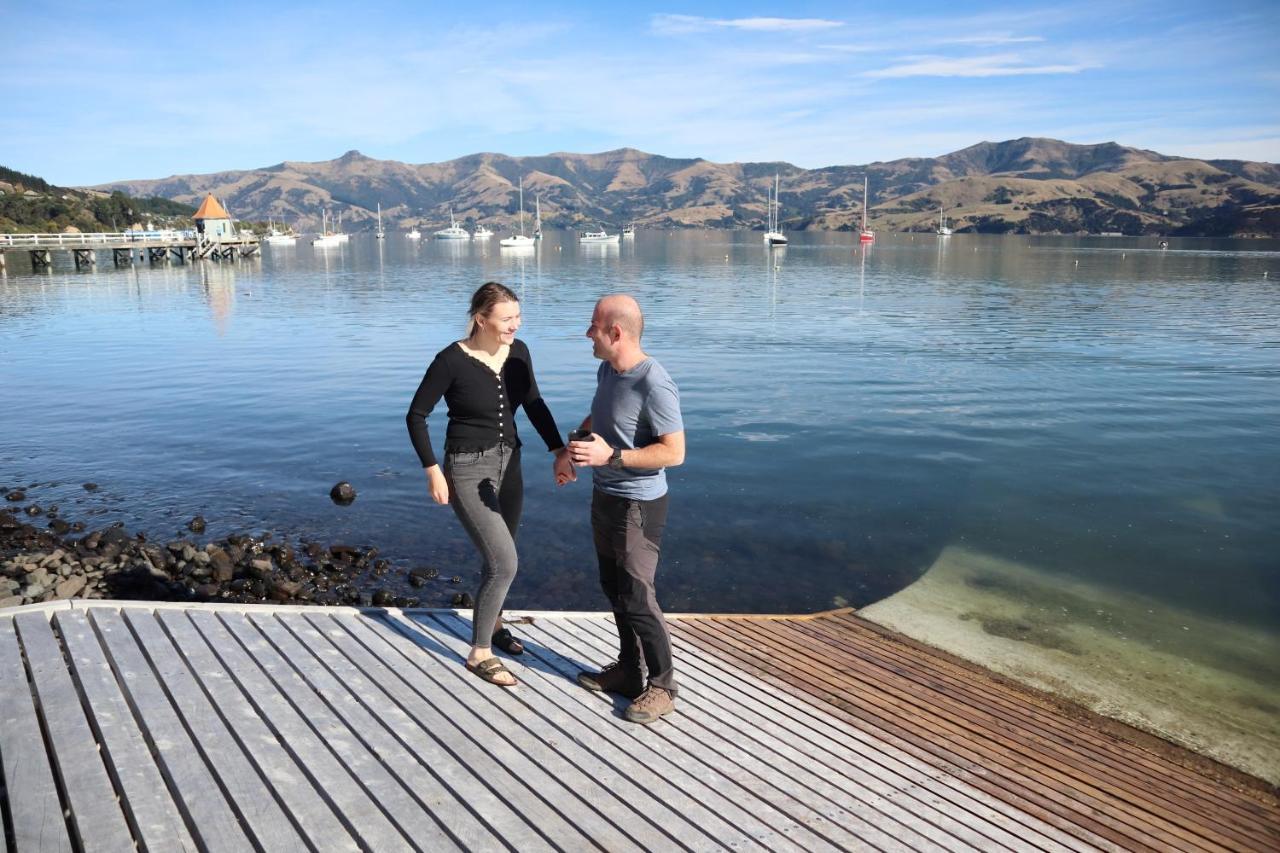 Akaroa Waterfront Motels Luaran gambar