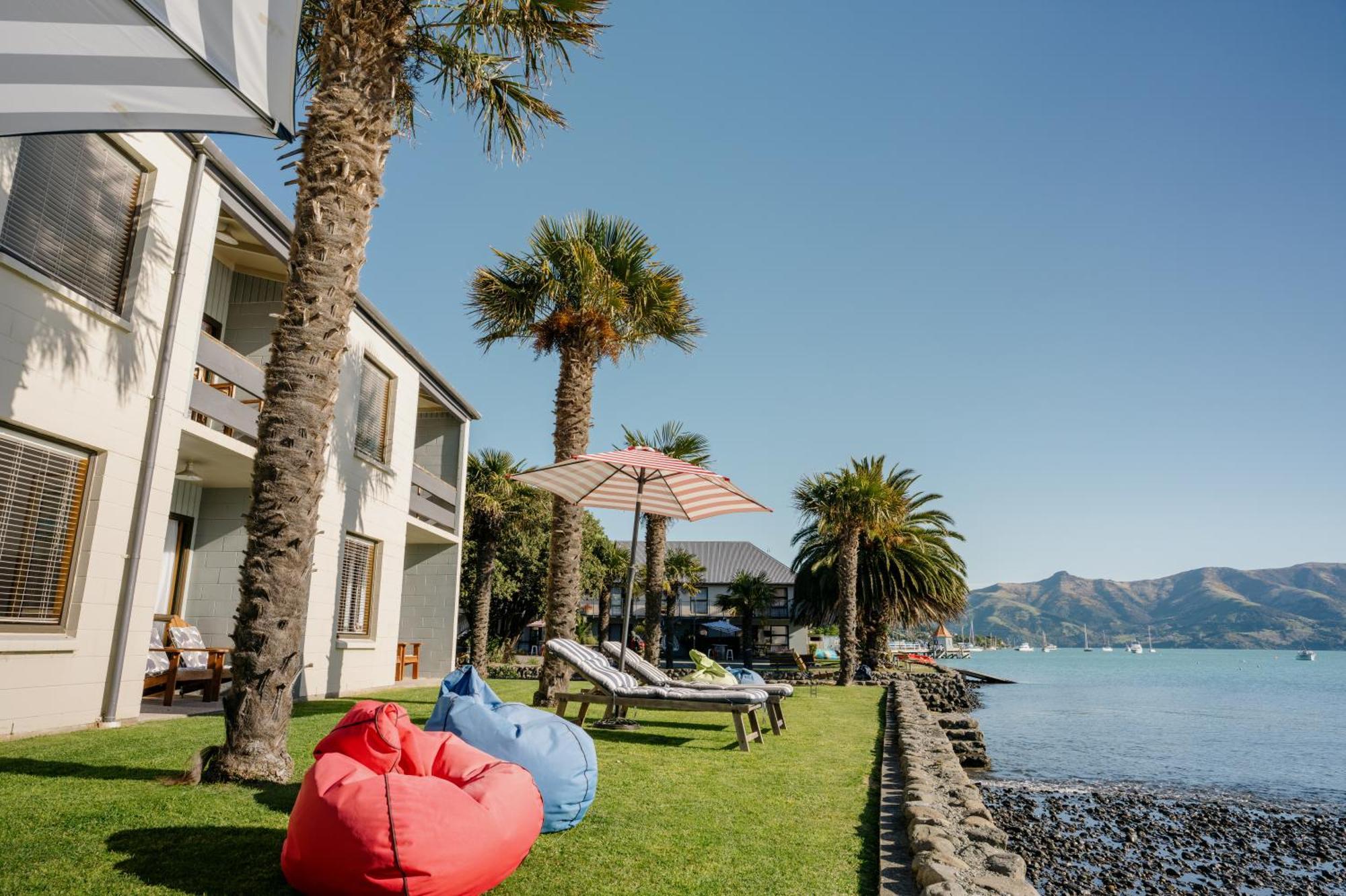 Akaroa Waterfront Motels Luaran gambar